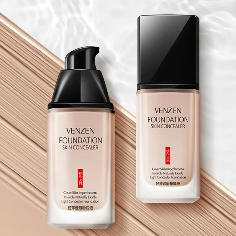 Жидкий консилер с полным покрытием 30 мл крем для глаз темные круги макияж