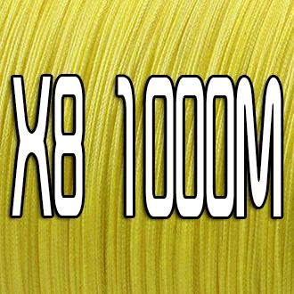 8 Strands 1000M JOF 300 м 500 м 1000 м 4 нити 8 нитей многоцветная PE плетеная леска многонитевая проволока - Цвет: 8 Strands 1000M