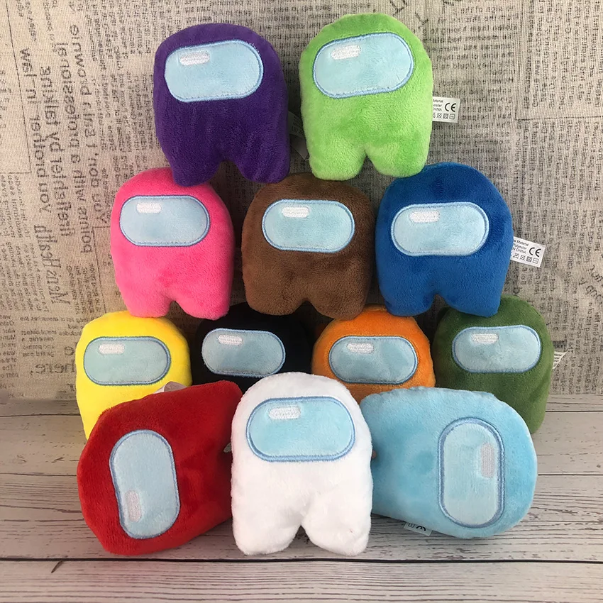 

Soft Plush Among Us Plush Among Us Game Plush Toy With Music Kawaii Stuffed Doll Christmas Gift Cute Red Small Among Us Plushie
