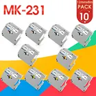 Лента 912 мм M MK231 MK221, совместимая с Brother MK 231 M-K231 MK131 MK 221, ярлыки для принтера Brother P-touch PT-70