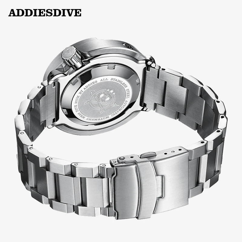 

Addies Dive Tuna Watch 300M Waterproof Stainless Steel Case Super Luminous Watch Sapphire Crystal NH35 Men Automatic Watch
