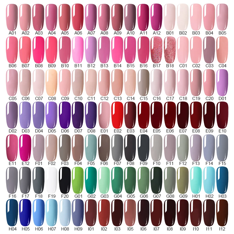 Набор для полировки ногтей NEE JOLIE 6 бутылок набор светодиодный Гель лак