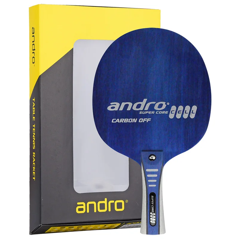 Подлинный Andro ужин Core сотовый Профессиональный Настольный теннис ракетка