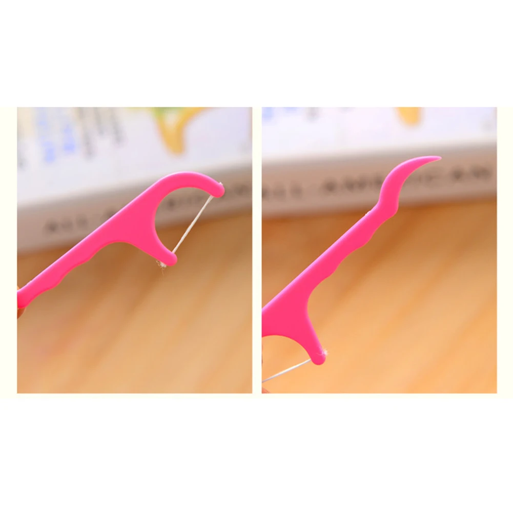 Одноразовая зубная нить 8 см для чистки зубов 25 шт. | Красота и здоровье