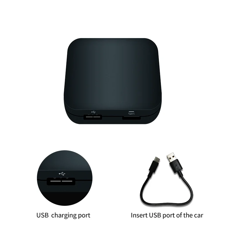 Универсальный беспроводной ключ Carplay для автомобилей с оригинальным проводным