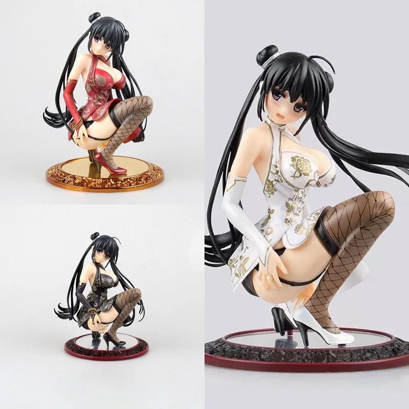 

Anime Sexy Figure Misaki Kurehito SKYTUBE Cheongsam Maiden 3styles Model Desk Decoration PVC Action Figure Collectible Model