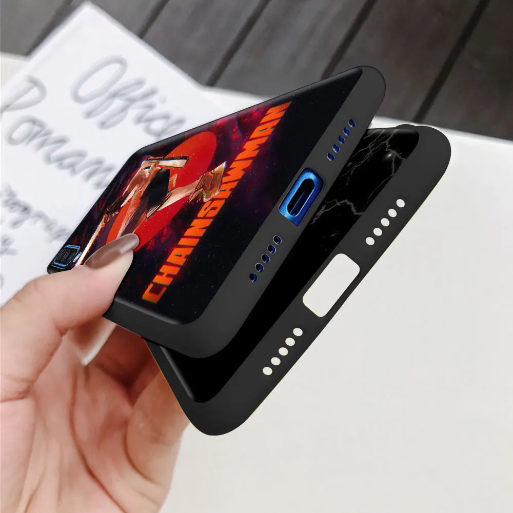 

Chainsaw Man Cover For Samsung Galaxy A51 A71 A21s A70 A50 A40 A20e A12 A10 Phone Case A72 A52 5G A41 A31 Anime Soft Fundas Capa
