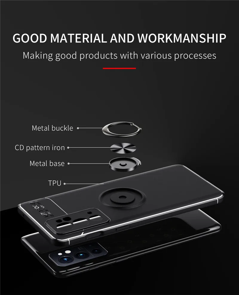 for oneplus 9rt case cover one plus 9r 9 pro 8t 8 holder silicone bumper protective phone cases on for oneplus 9rt 5g funda free global shipping