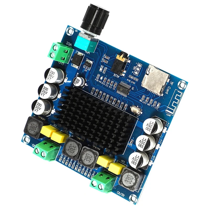 XH-A104 Bluetooth 4 1 TPA3116 плата цифрового усилителя мощности 2X50W стерео AMP модуль с
