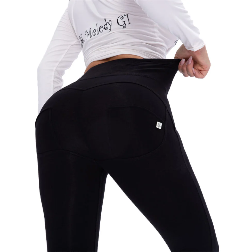 

NEW 2021Melody Sport Leggings High Waist Tights Woman Leggins Sportswear Ladies Legging Clothing Butt Compression Garments