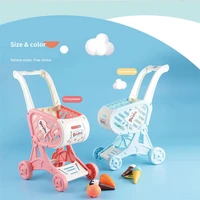 childrens play house toy simulation exquisite shopping cart childrens interactive toys high quality materials to play safely