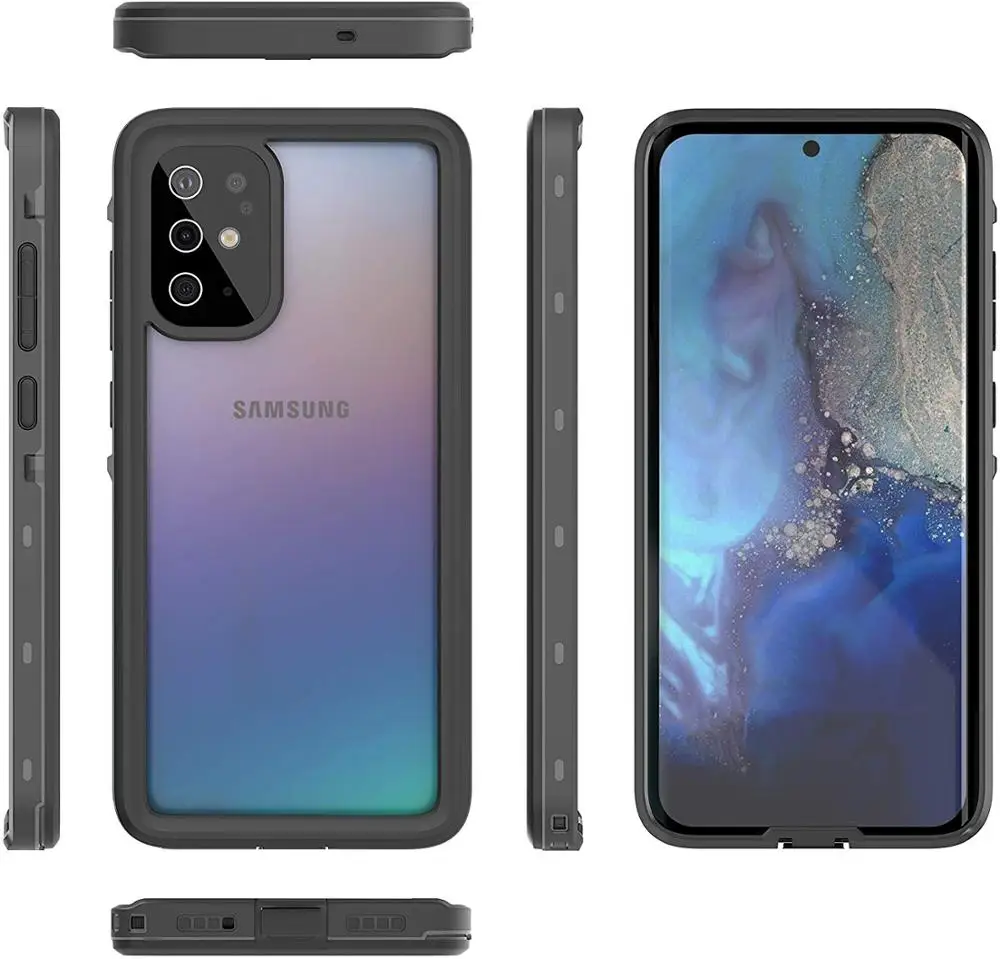 Waterproof Full Protect Diving Shockproof Phone Case for Samsung Galaxy S20 Ultra Plus TPU + PC Cover IP68 Water Proof | Мобильные