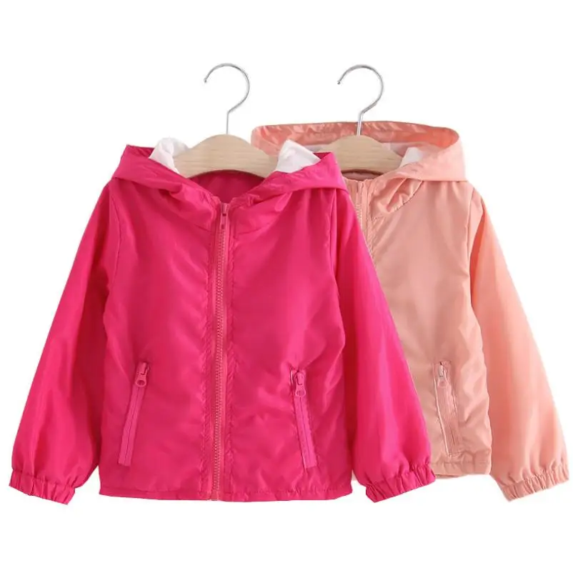 Куртка детская демисезонная на молнии с капюшоном и мультяшным принтом Тоторо