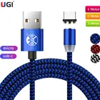 Магнитный кабель UGI Micro USBType-C, 360 , для Android