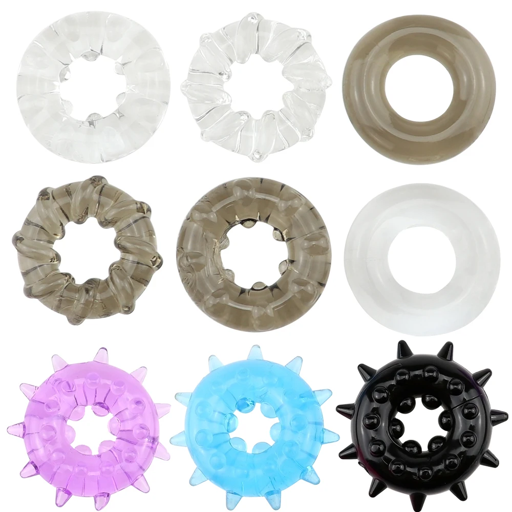 2 шт. силиконовые кольца на член для мужчин | Красота и здоровье