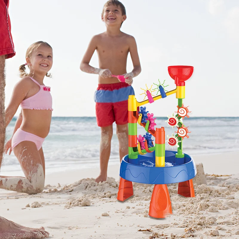 Уличная спринклер для песка лопатка воды набор стола летняя пляжная Воронка