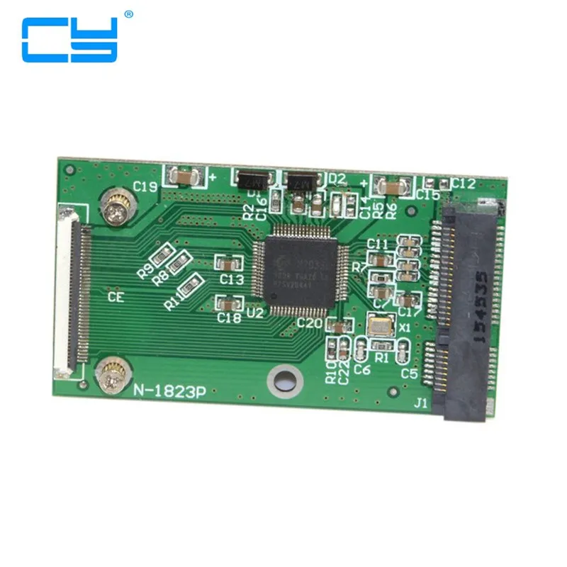

MINI pcie pci-express PCI-E express mSATA SSD to 40 Pin ZIF Adapter Card for Toshiba or Hitachi ZIF CE HDD Hard disk