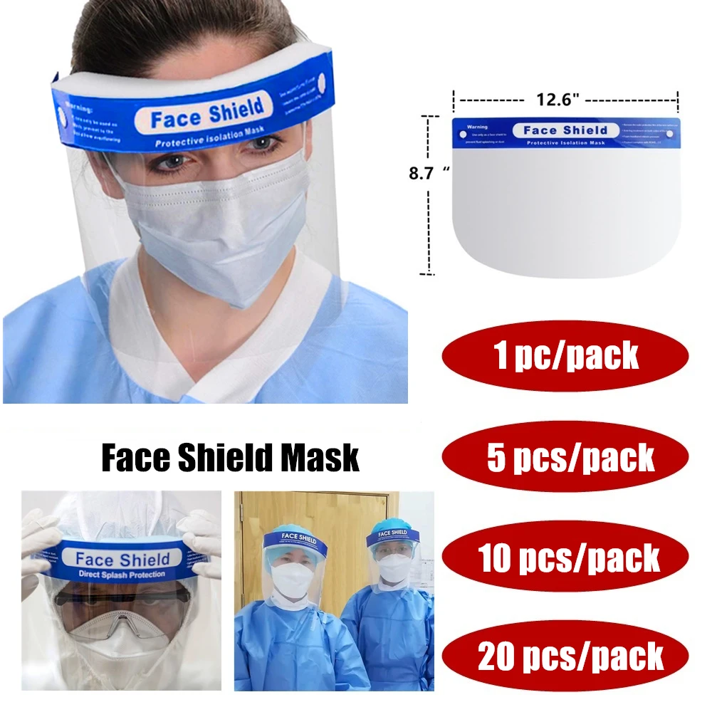 Защитная маска для лица прозрачная защитная всего анти-всплеск анти-туман | Спорт