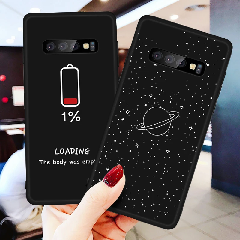 Для samsung Galaxy S8 S9 S10 Plus S10e Note 8 9 10 Pro Чехол с узором из мягкого ТПУ для A6 A8 A9 A7 2018 милый