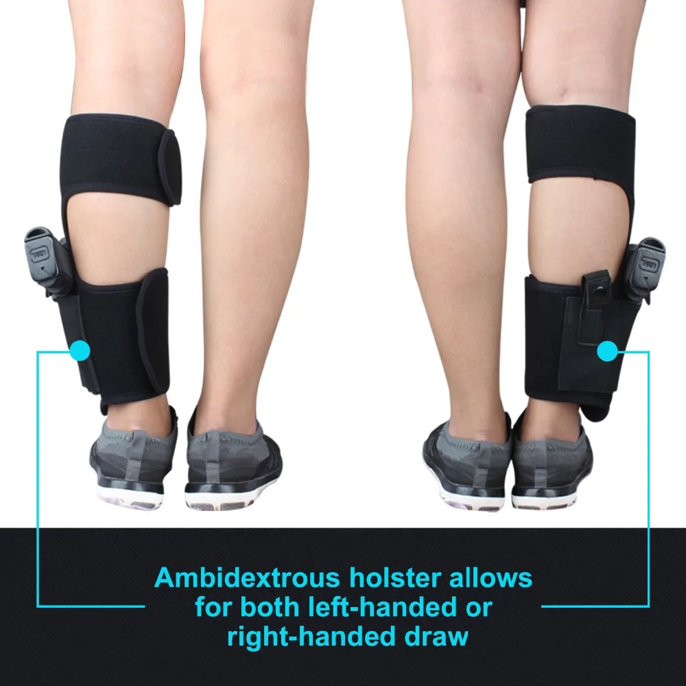 Кобура Glock для пистолета нейлоновая кобура щиколотки 17 18 19 26 43 M & P Shield Smith Wesson