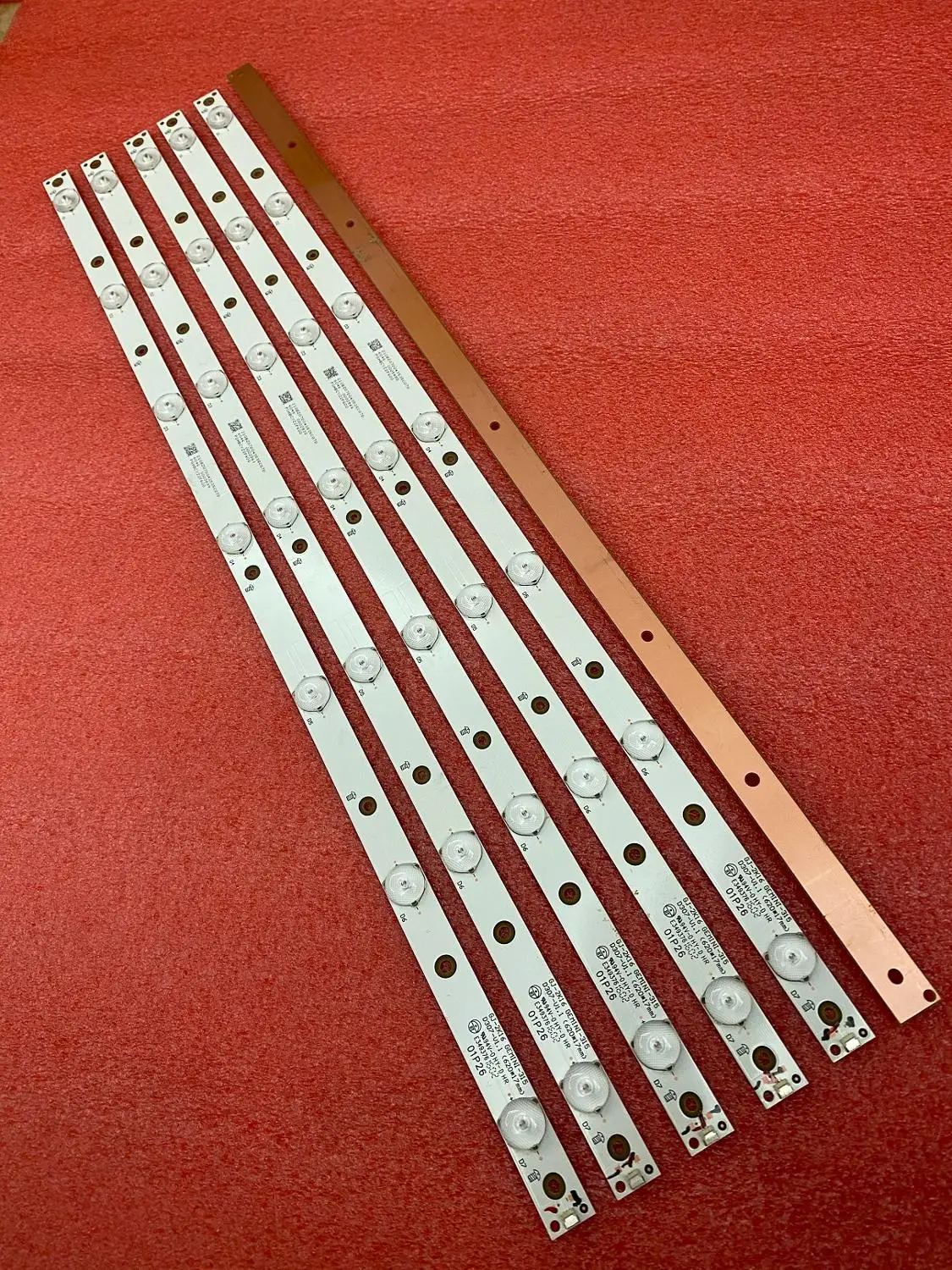 Светодиодная лента 15 шт./лот для подсветки 32PFS6401 флэш 32PHS5301 LB32080 V0 32LH500D GEMINI 01P26 01N18