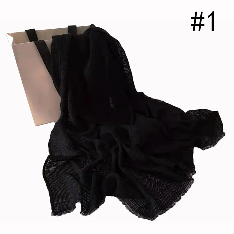 Fashion new bandana viscose shawls winter warm scarf solid fringe shawl muslim hijab women scarf wraps fast shipping 10pcs\lot