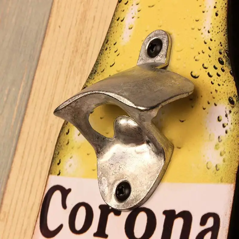 Открывалка для пива в стиле ретро настенная деревянная моделирующая открывалка