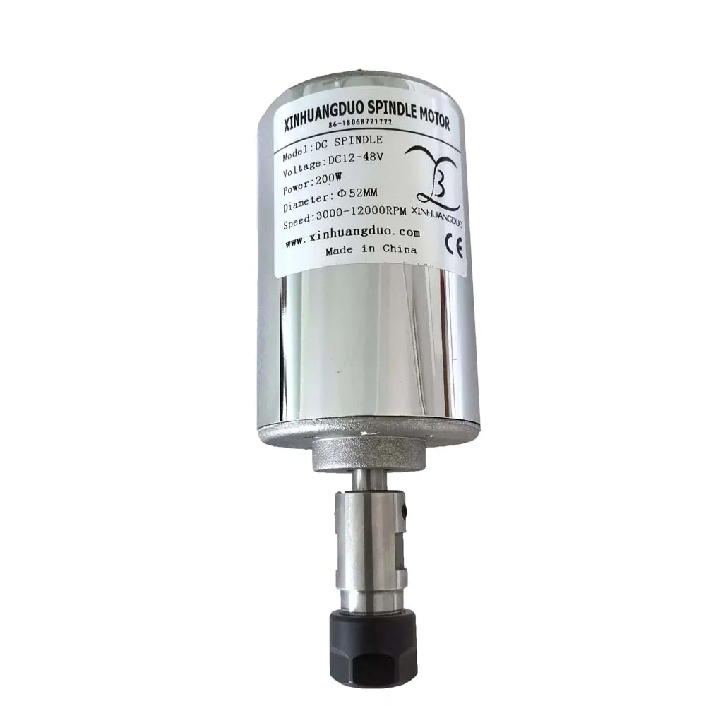 Комплект шпинделя с воздушным охлаждением 200 кВт ЧПУ патрон ER11 Вт двигатель +