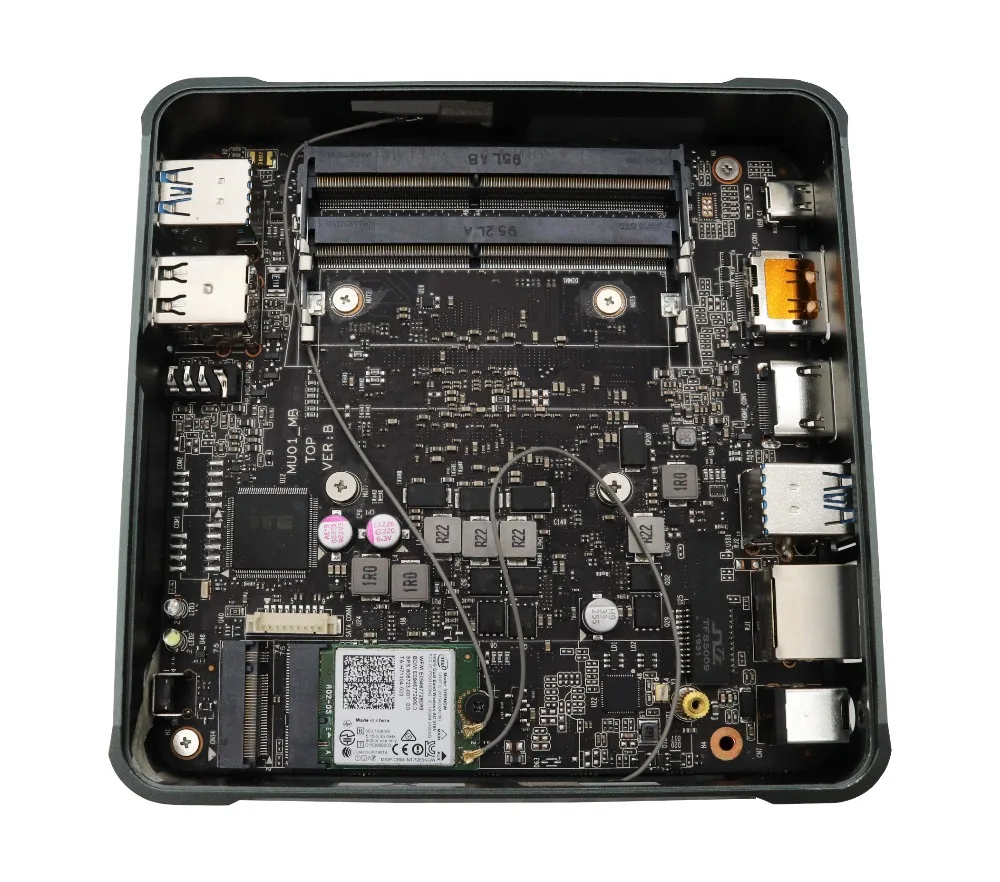 8-го поколения Intel Core i7 8565U мини-ПК четырехъядерный 4,0 ГГц 8 МБ кэш NUC компьютер Win 10 4K HTPC Intel UHD graphics 620 tv Box AC Wifi