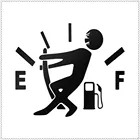 Автомобильные наклейки 12 см * 9 см высокий газ наклейка топливная для Opel Astra ggtcjh Corsa Insignia Mokka KX3 KX5