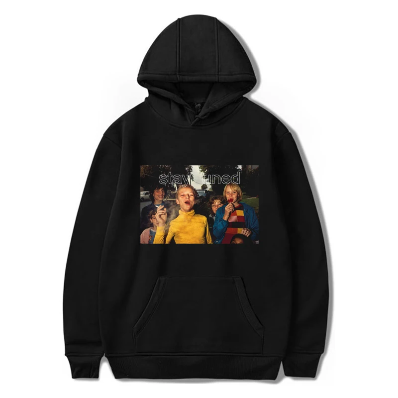 Men's Sweatshirt Child Smoking Photo Funny Printed Fun Hoodies men and women Unisex Hoodie Harajuku Streetwear Casual Male Coats