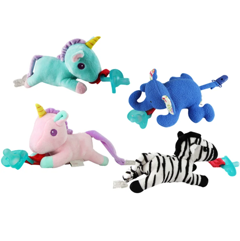 2019 Единорог соски пустышки детская пустышка на цепочке большие куклы для