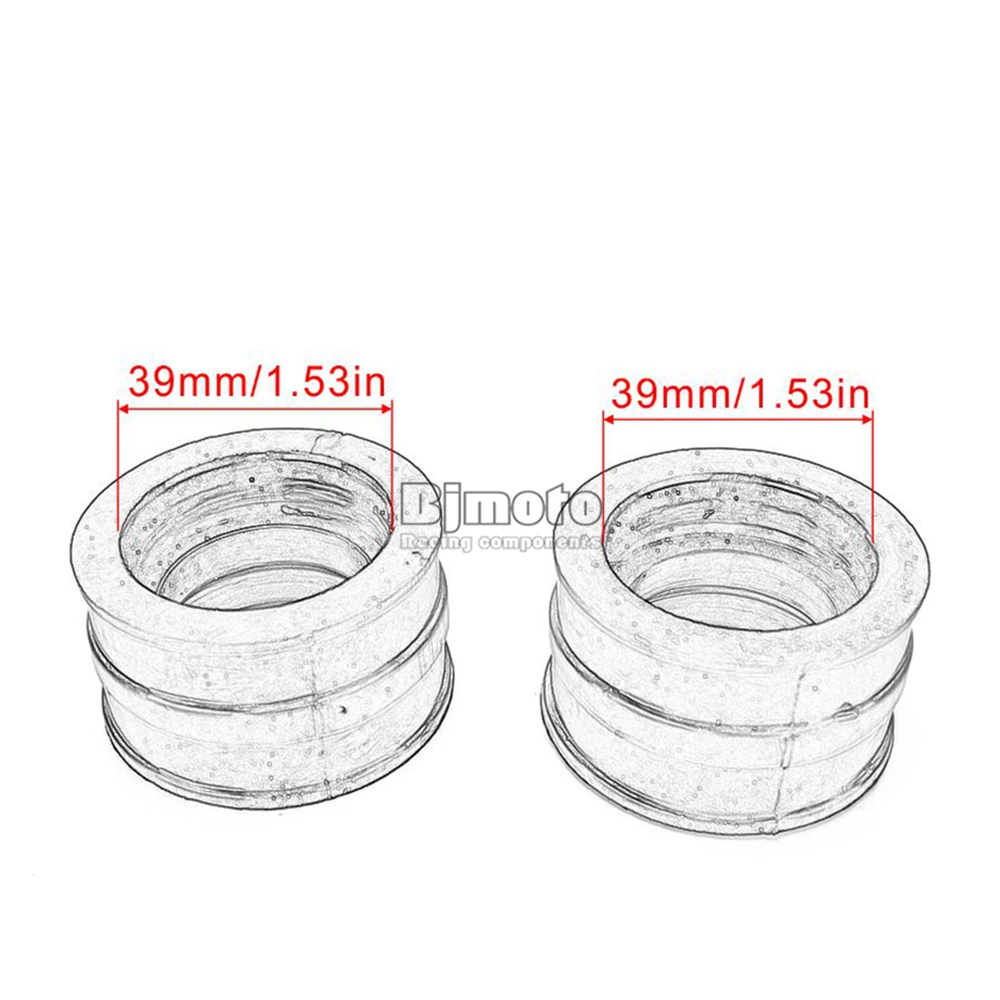 BJMOTO Мотоцикл резиновый переходник впускной трубы для Honda CBX1000 CBX 1000 1979-1980 зона сопряжения карбюратора впускной коллектор