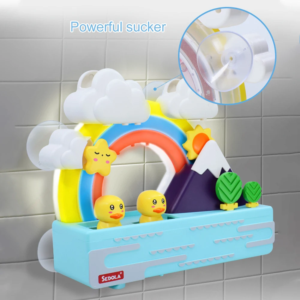 

Boys Girls Cute Lightweight Battery Powered Home Bathroom For Shower Tub Swimming Pool Baby Bath Toy Hand Eye Coordination