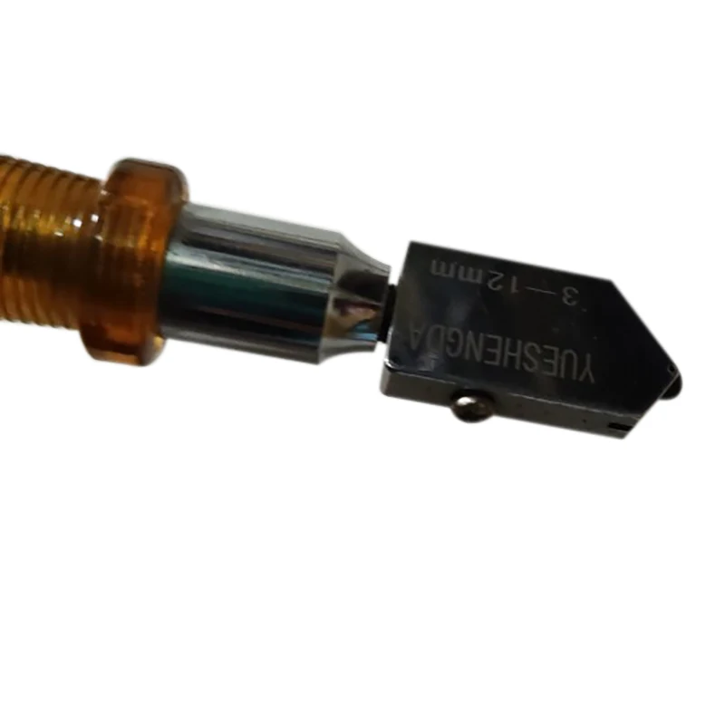 

Glass Cutter Round Cutting Tool with Round Handle and Suction Cup Adjustment Compass Type Glass Circular Cutter