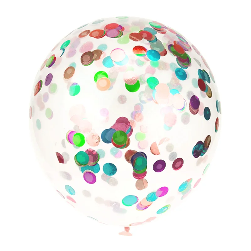 10pc Confetti color Неоновые стикеры надпись с днем рождения Фольга праздничные украшения из шаров для детей Алфавит воздушные шарики, День подарков будущей матери расходные материалы - Цвет: 10pc Confetti color