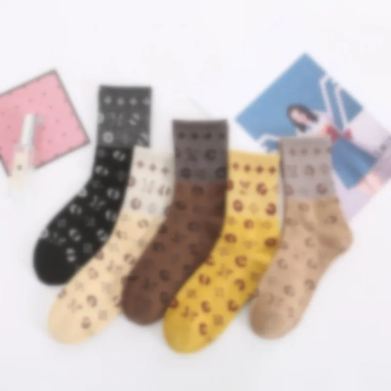 

Long Tube Women's Socks New Big-name Pile Socks Gold Silk Ins Tide Socks Fashion Registration Exercise Korean Style Women Kawaii