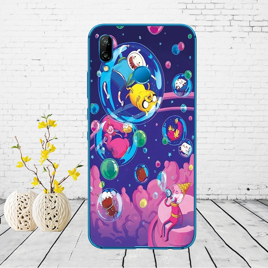 Чехол 02DD adventure time cute Beemo BMO Джек Финн Lumpy для Huawei P9 P10 P20 P30 Lite mate 10 20 PRO lite p smart