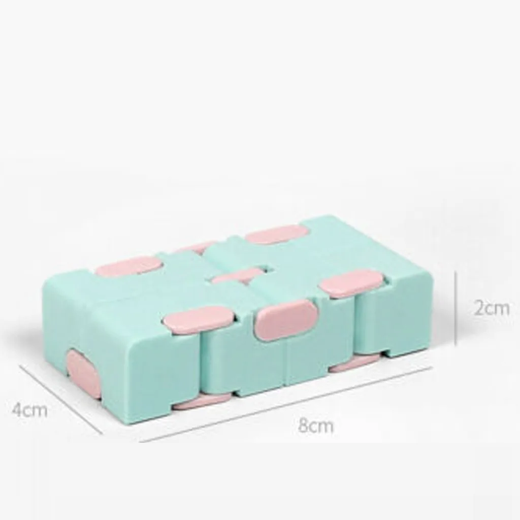 

Children's Fingertips Decompress Portable Lightweight Magic Square Antistress toys infinity cube Puzzle sensory Fidget toys#50