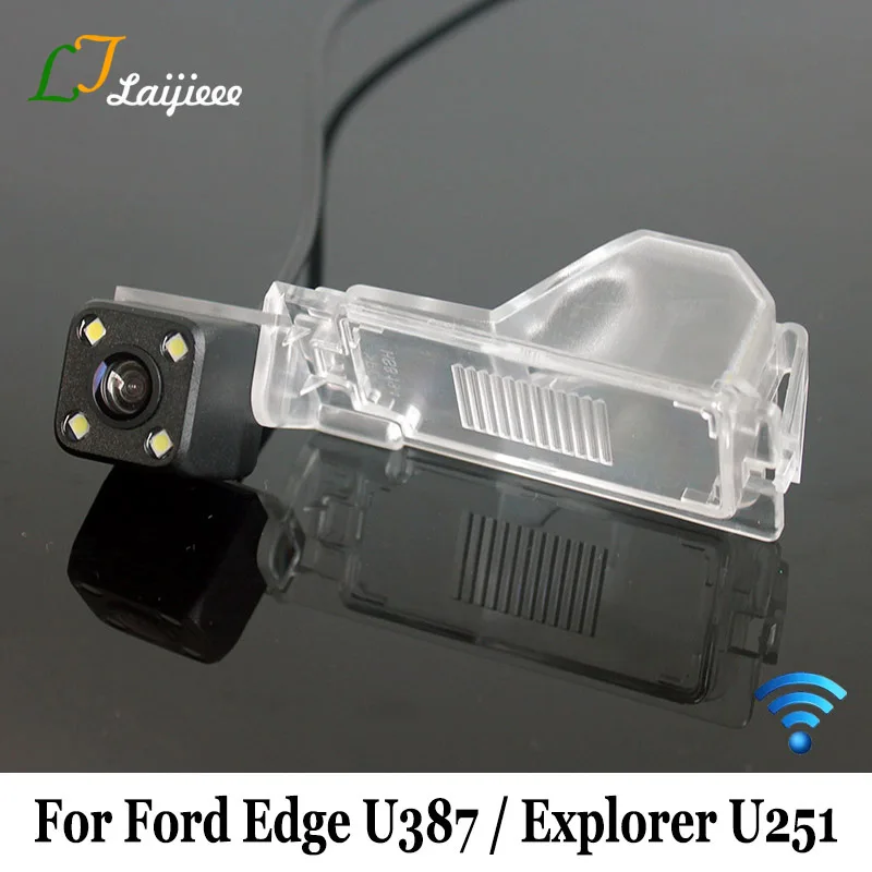 Камера заднего вида для Ford Edge U387 2007 ~ 2014 Explorer U251 2006 ~ 2010, HD ночное видение