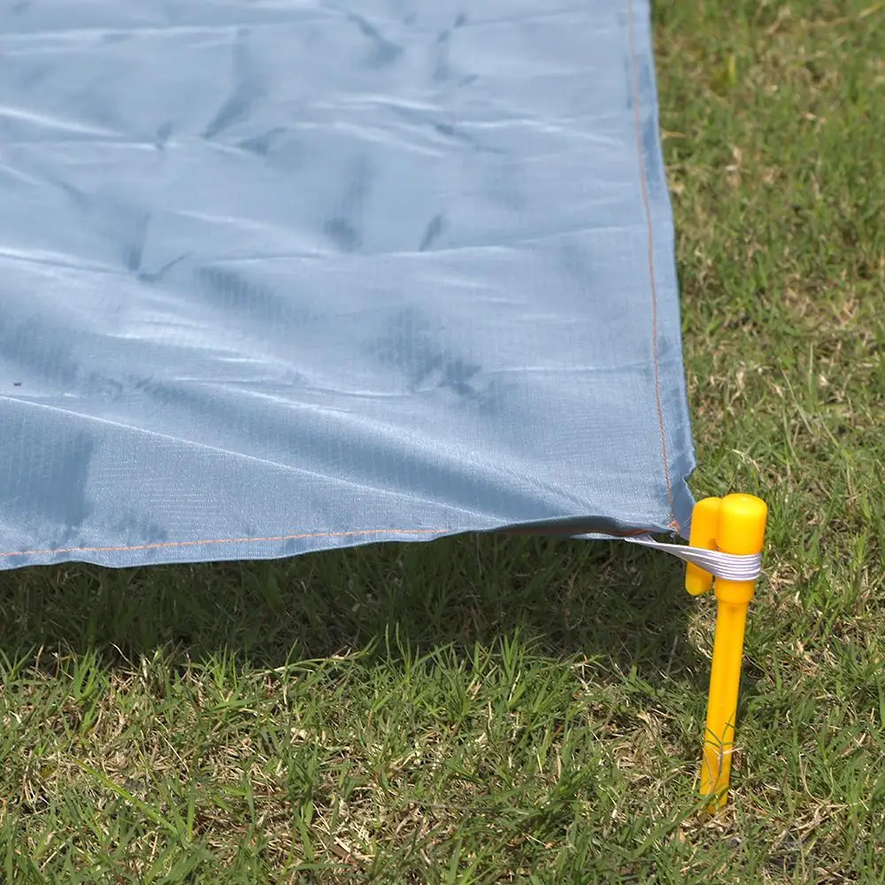 Waterproof Beach Blanket Portable Camping Mat With Pegs Outdoor Picnic blanket Ground New | Спорт и развлечения