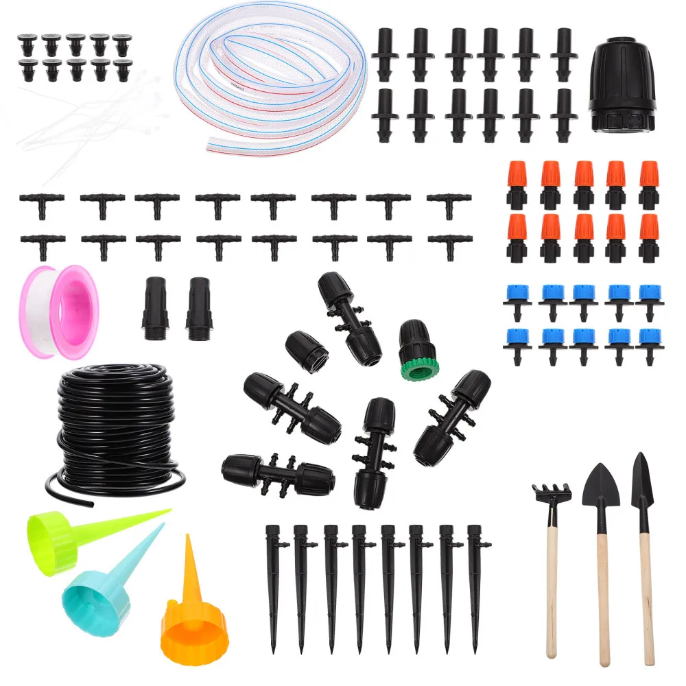 

1 Set Drip Irrigation System Micro Drip Irrigation Kit Gardening Accessories