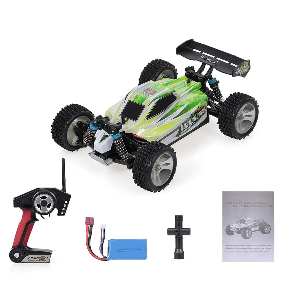 WLtoy A959 B/A 1:18 гоночный автомобиль с дистанционным управлением 2 4 ГГц 4WD