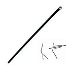 Специальный дизайн, силиконовая металлическая головка, пробка для мужского пениса, катетер, уретральный звуковой расширитель, мужские секс-игрушки