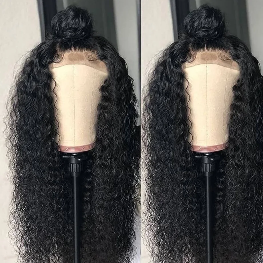 Парики из натуральных волос на 360 градусов волнистые для черных женщин|Парик