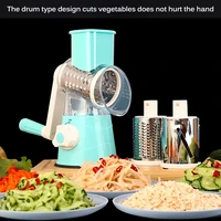vegetable slicer cutter kitchen accessories multifunctional papaya cutter fruit peeler potato carrot crank rolling machine