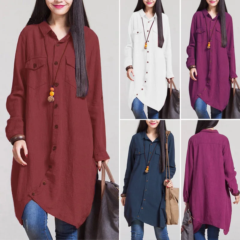 Винтажное платье с капюшоном и высоким воротником женский сарафан в клетку ZANZEA