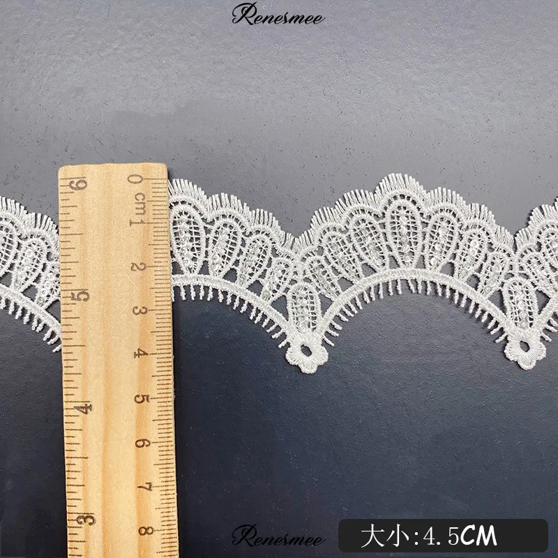 20 ярдов кружевные ресницы с блестками и волнистыми краями | Дом сад