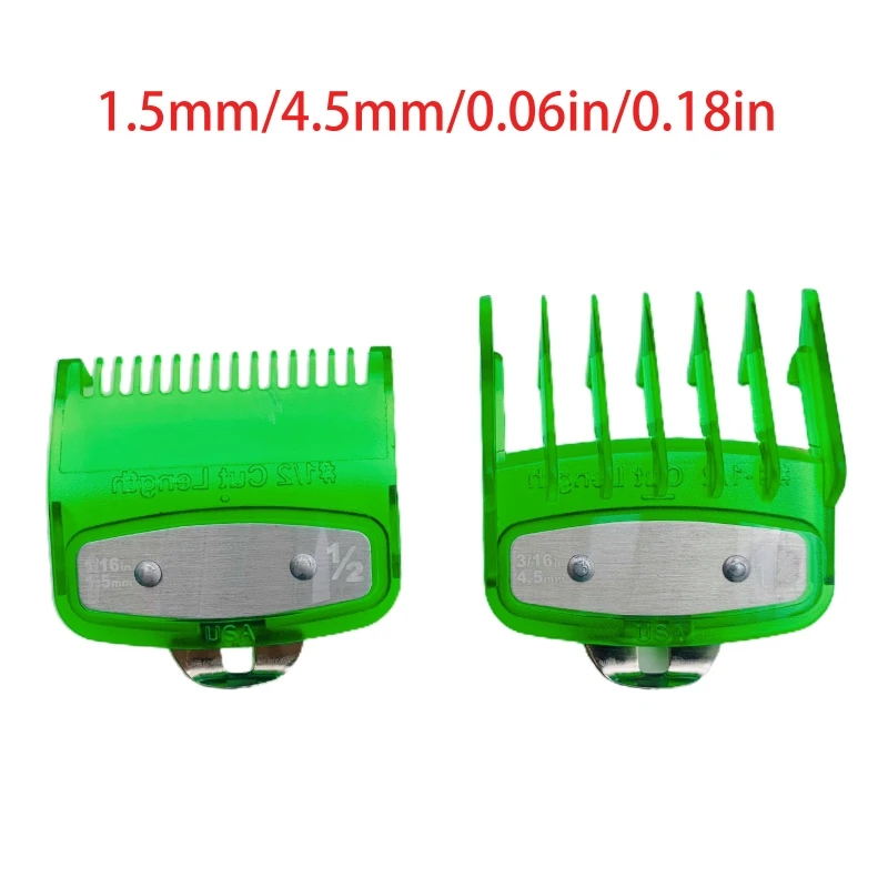 2 шт. Парикмахерская гид расческа набор масляная голова триммер для волос насадка