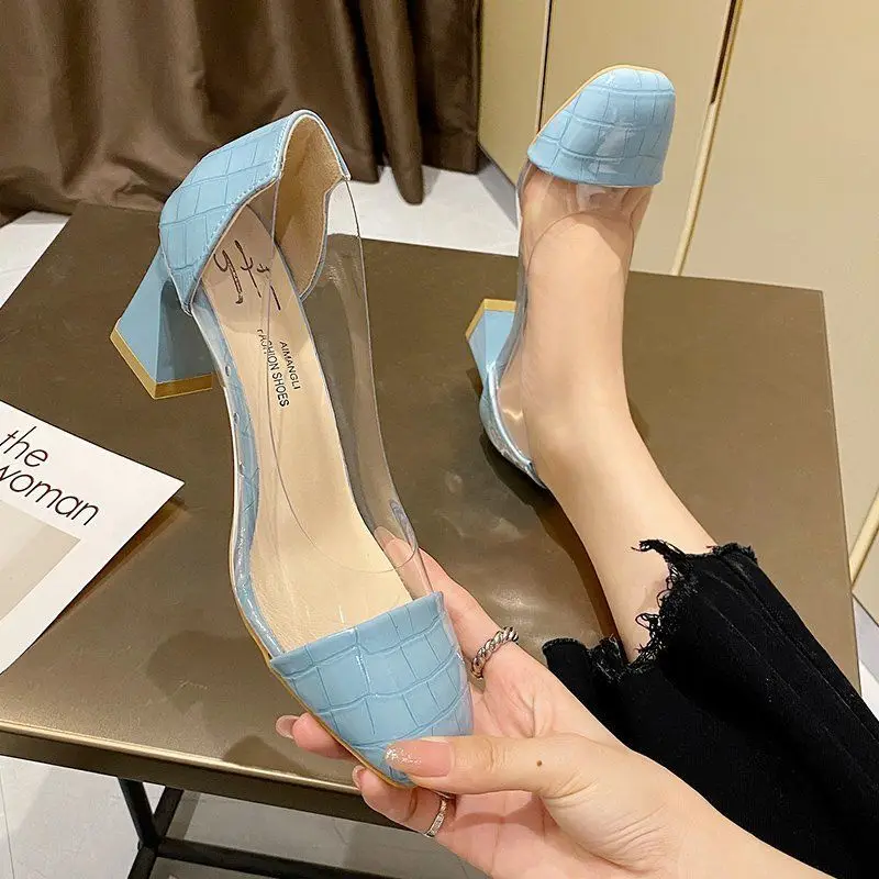 Женские Модные Серебристые вечерние Клубные туфли на высоком каблуке